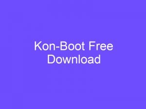 kon boot windows 10 download